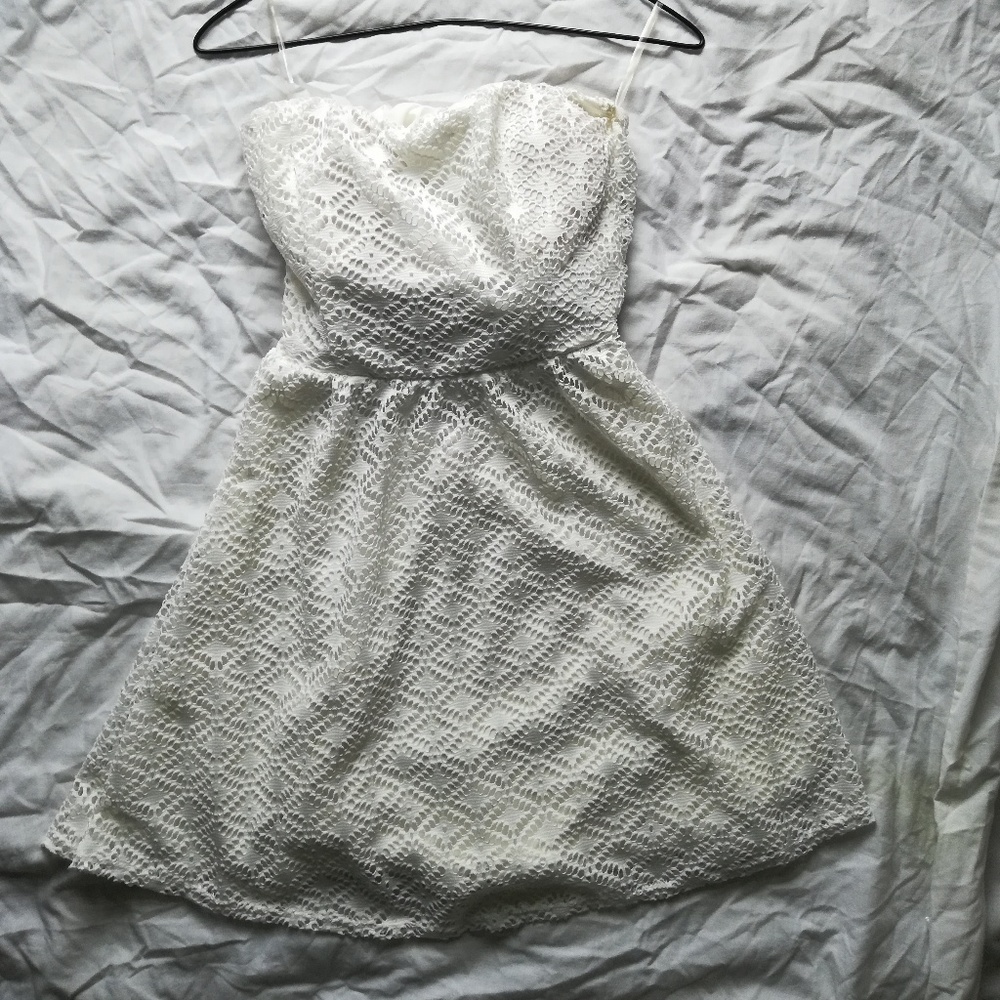 White dress